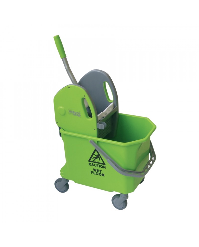 Carrello monovasca da 18 Lt con strizzatore New Line