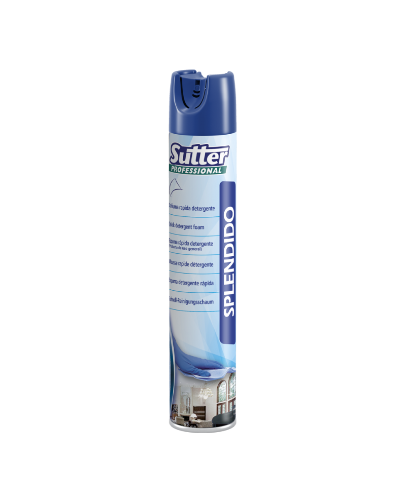 "SPLENDIDO" schiuma rapida per vetri 500ML