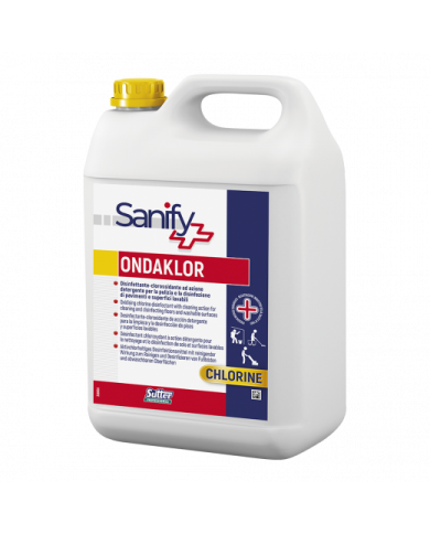 "ONDAKLOR" disinfettante clorossidante da 5 KG