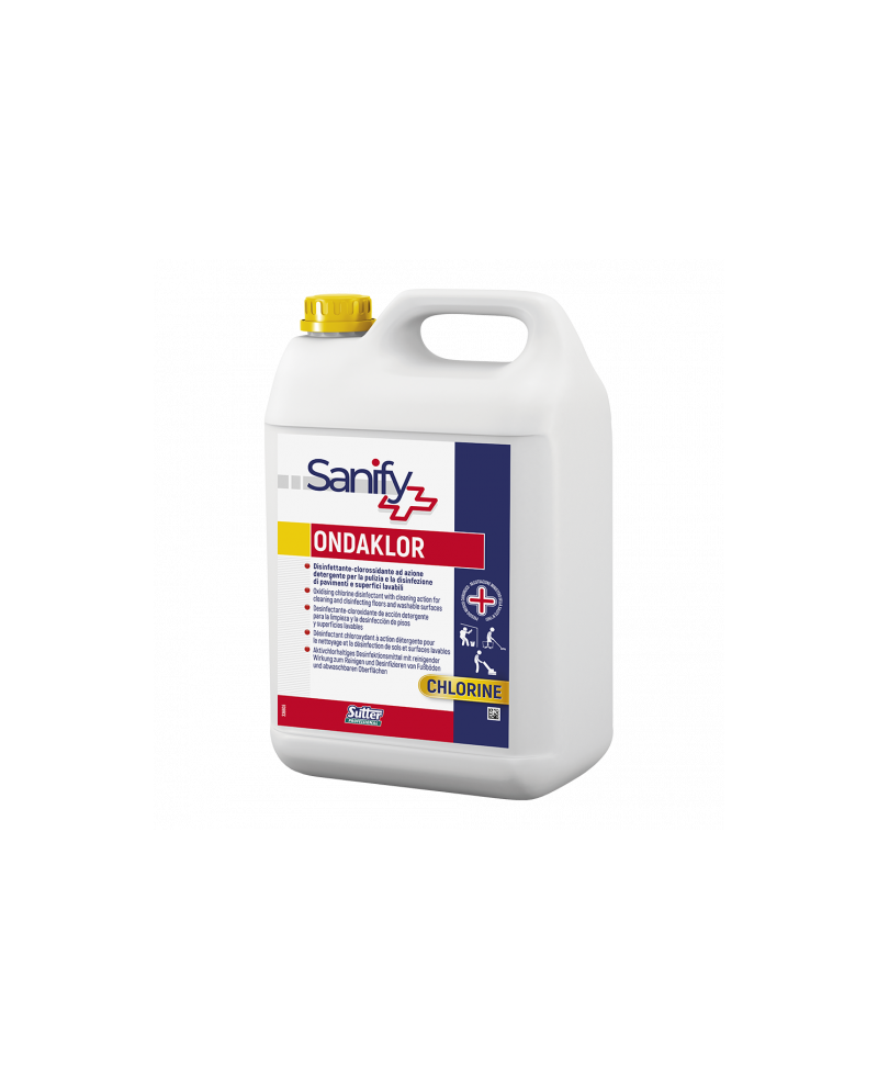 "ONDAKLOR" disinfettante clorossidante da 5 KG