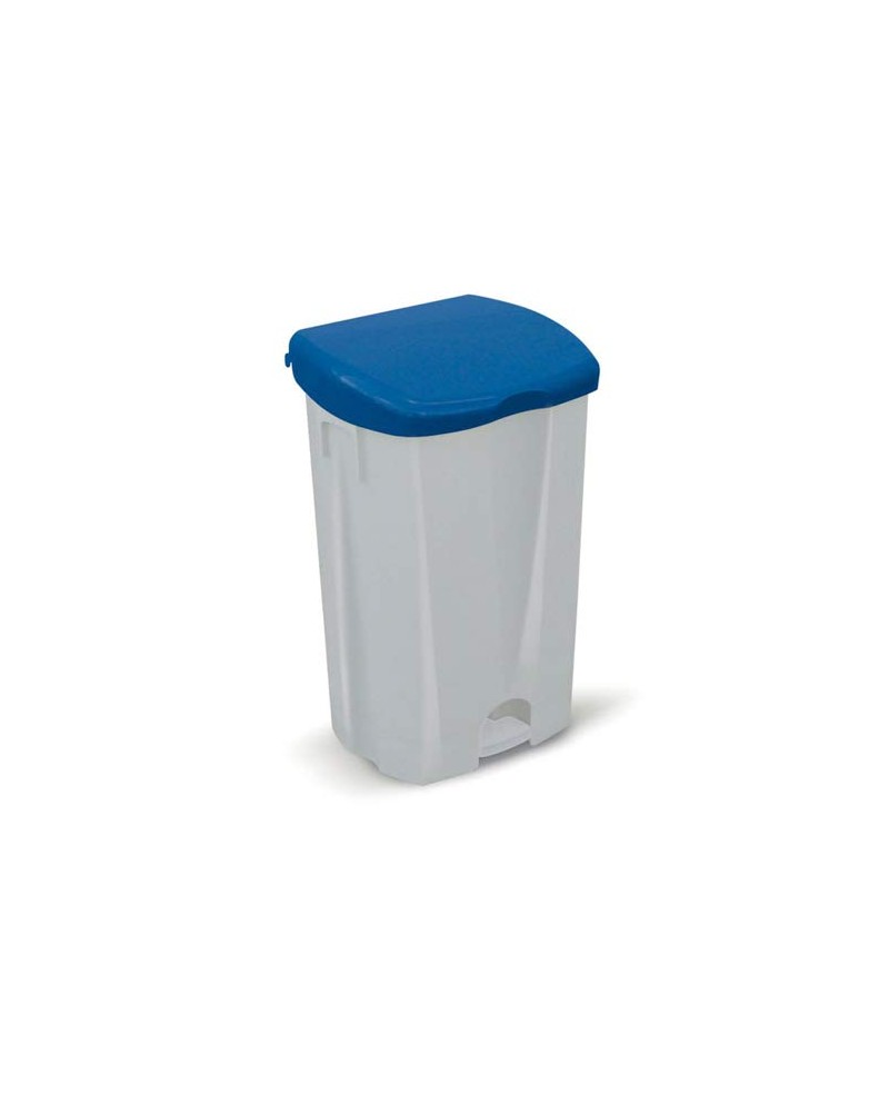 Contenitore LT50 BINNY Con Coperchio Blu e Pedale