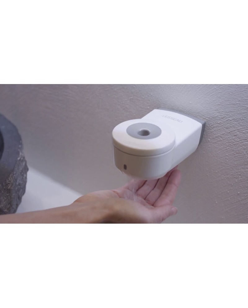 LESSEAU bar soap Mille Fleur 1x12pz + DISPENSER NO-TOUCH