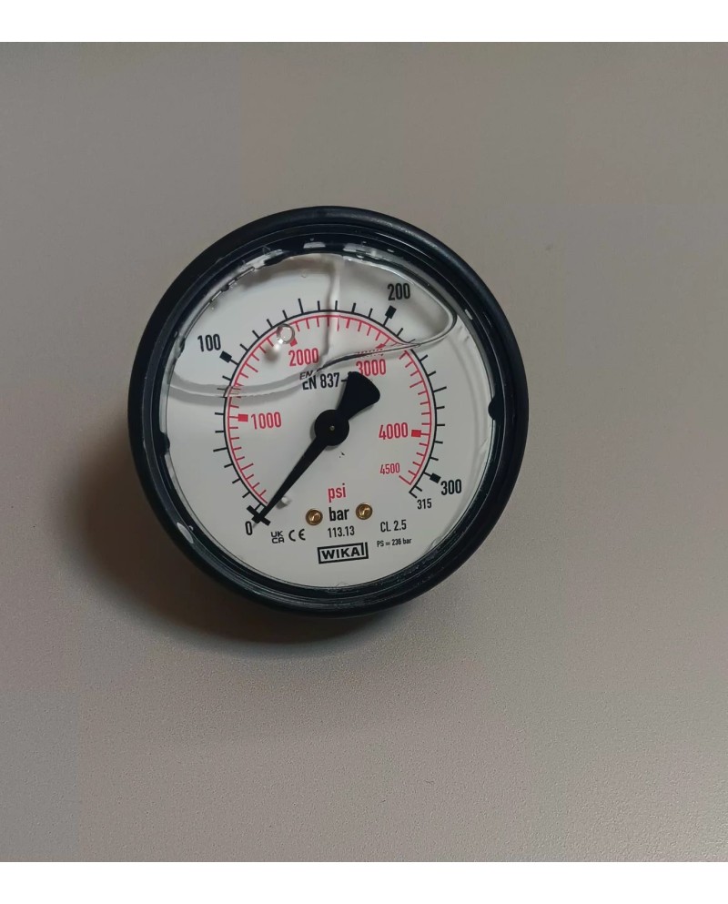 MTM Hydro – Manometro con glicerina  Ø40 ABS R 1/8 M-16MPa