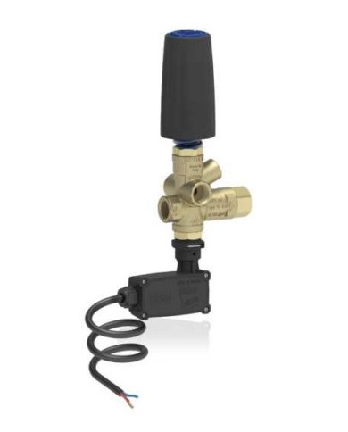 VALVOLA BYPASS BRV31 T 18 MPa CON PRESA PRESSIONE, MICROINTERRUTTORE e MANOPOLA